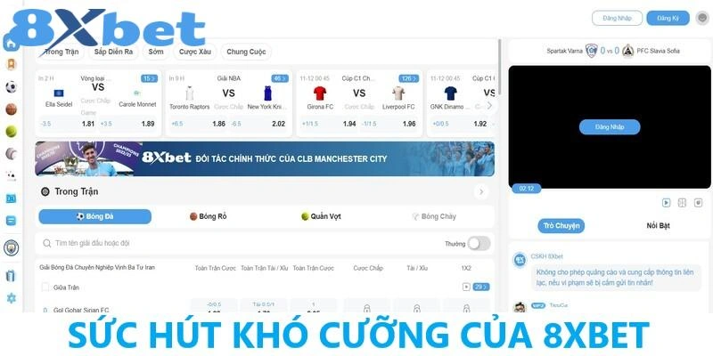 Những điều tạo nên sức hút khó cưỡng của 8XBET