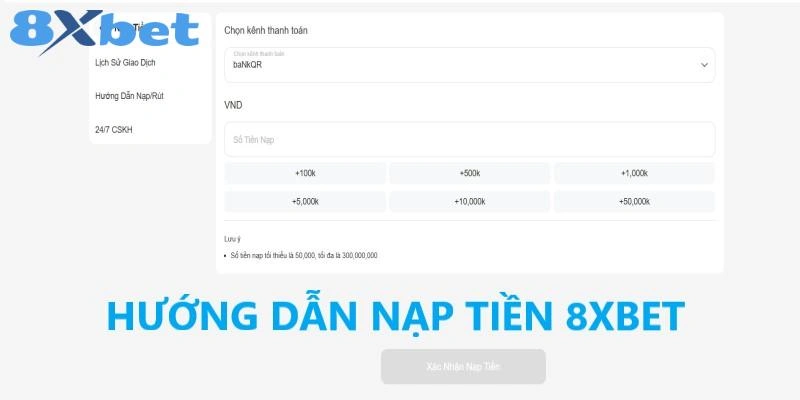 Hướng dẫn nạp tiền chi tiết